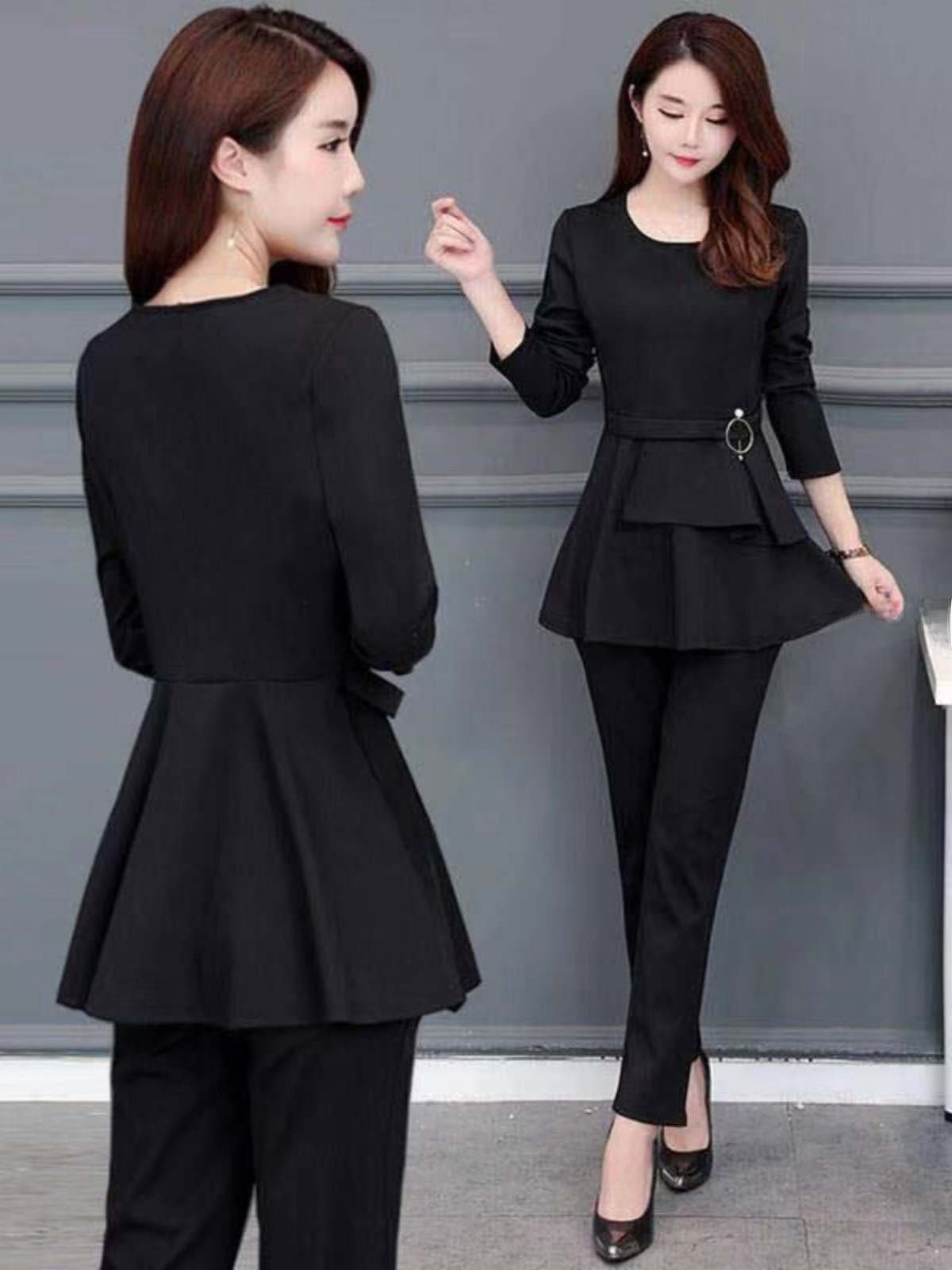 Women Fashion Over The Years - Büyük Beden Sonbahar Modası Seti Bol