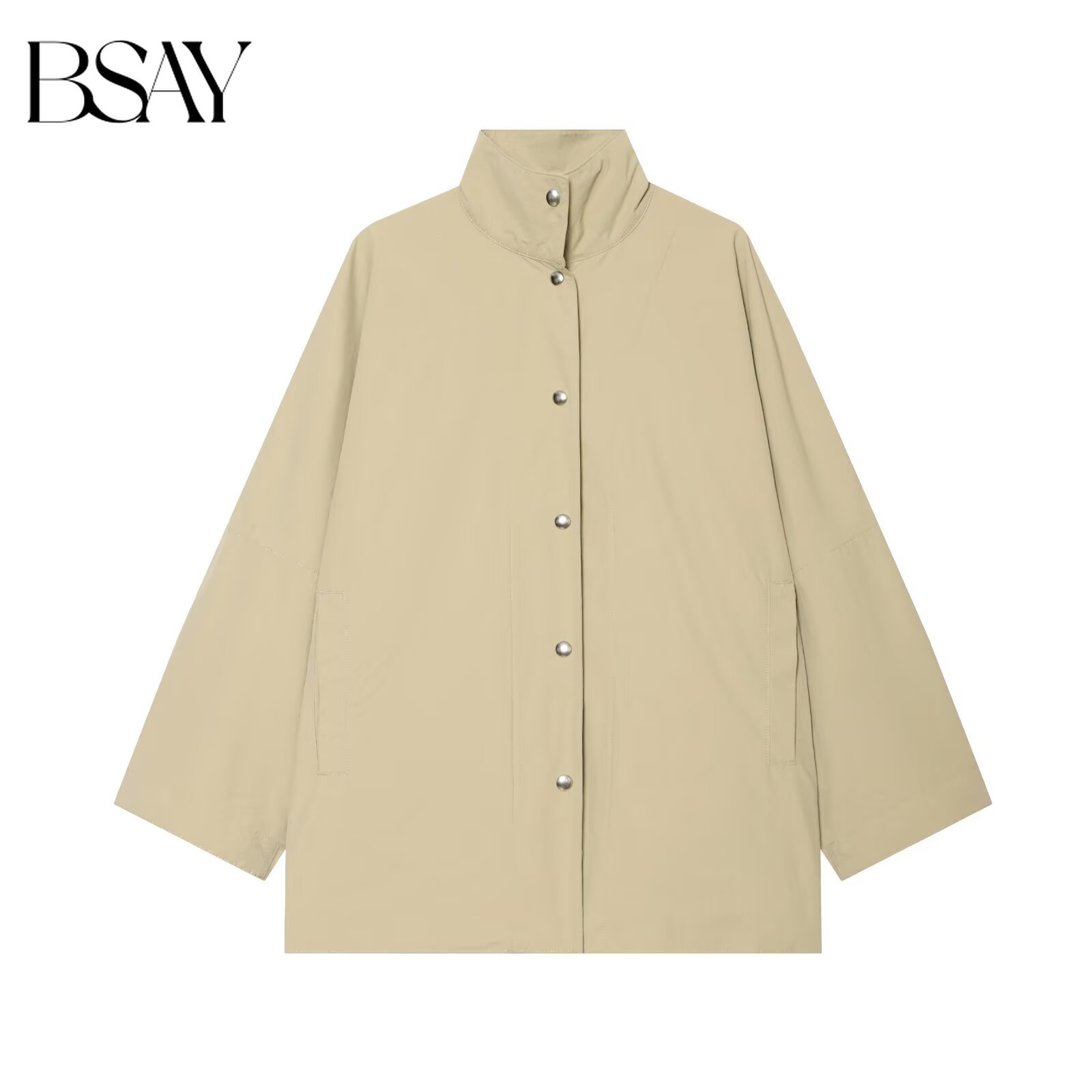 Women'S Fashion Utility Jacket - BSAY 2026 Kadın Modası Büyük Beden