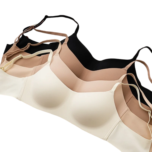 Bra Top Seamless - KUCLUT Dikişsiz Yarım Kap Sütyen Pürüzsüz