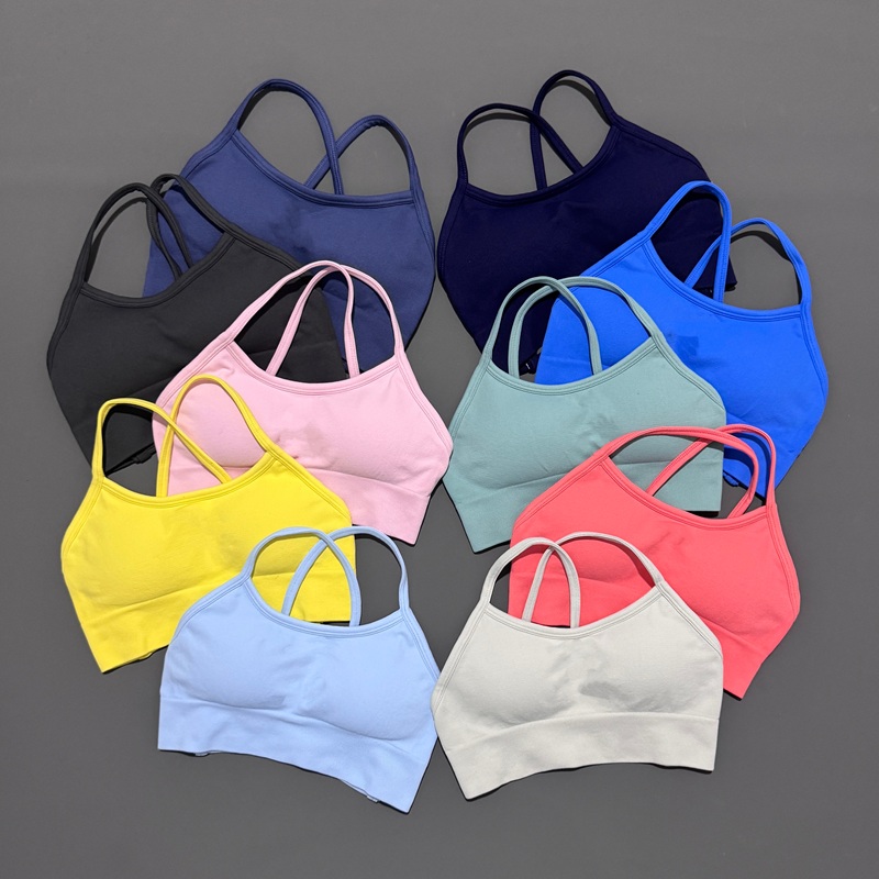 Bra Top Seamless - Histello Backless Spor Sütyeni Kadınlar İçin