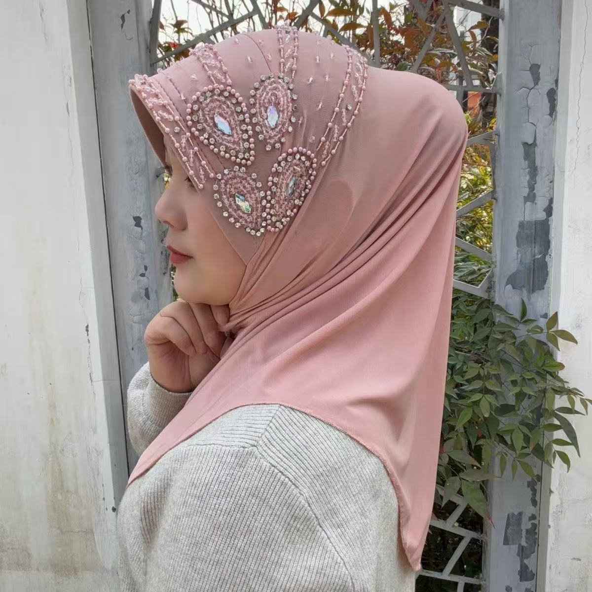 Women Fashion Malaysia - Abaya Tesettür Müslüman Kadınlar Şal Dantel