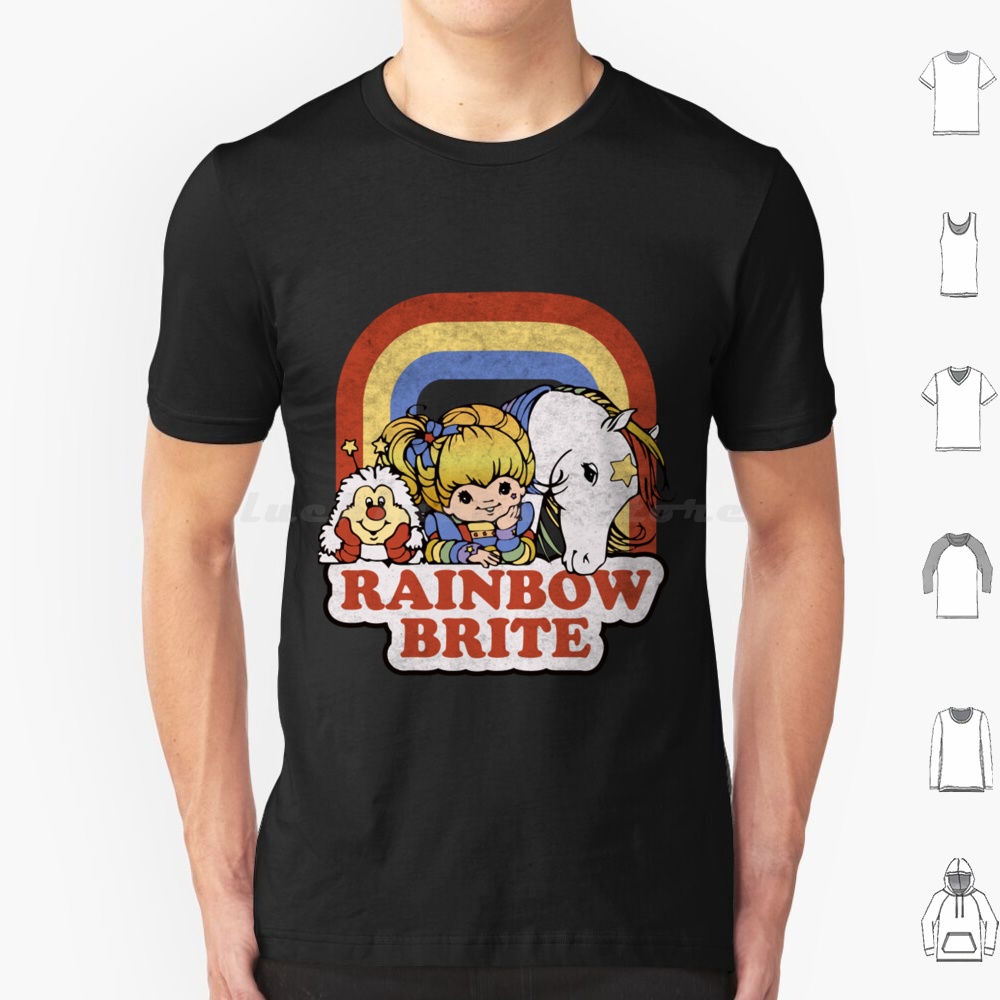 Women'S Fashion From The 90S - Rainbow Brite T-Shirt T Shirt Pamuk
