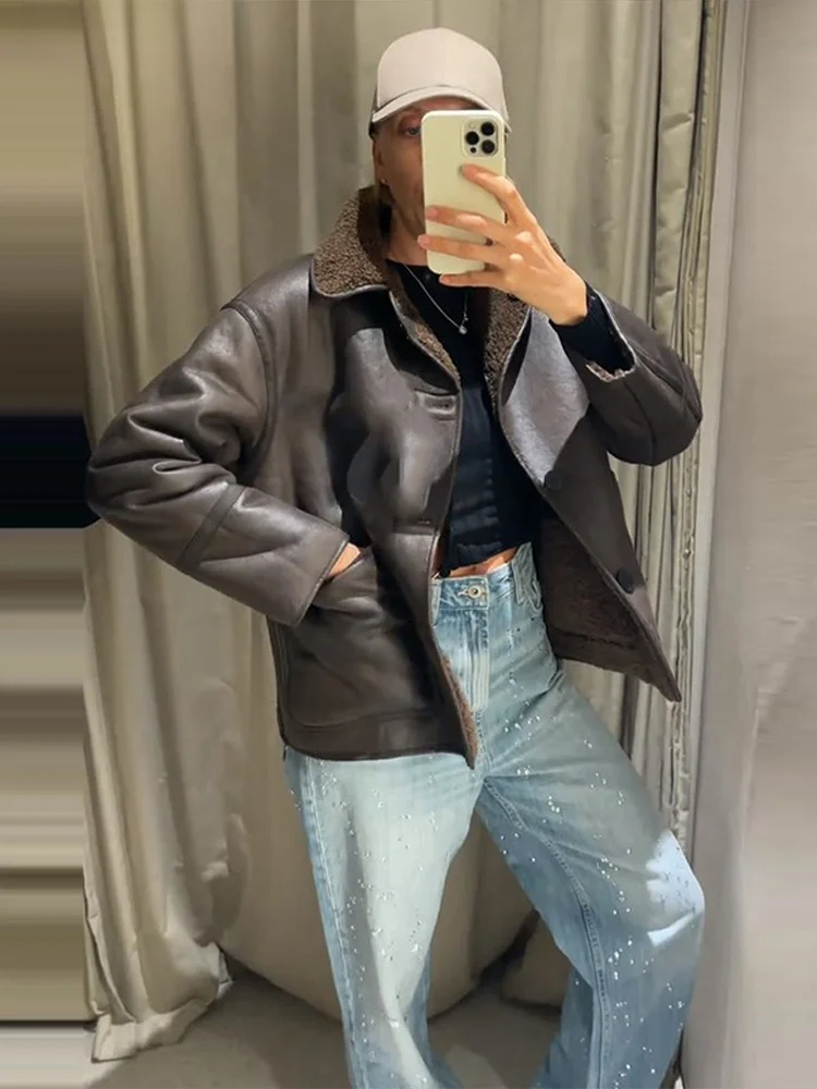 Çift Taraflı Düz Renk Ceket Ka - Women'S Fashion Utility Jacket incelemesi ve fiyatı