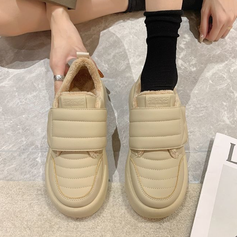 Yumuşak Beyaz Tokyo Modası Sıc - Women'S Fashion Velcro Sneakers incelemesi ve fiyatı