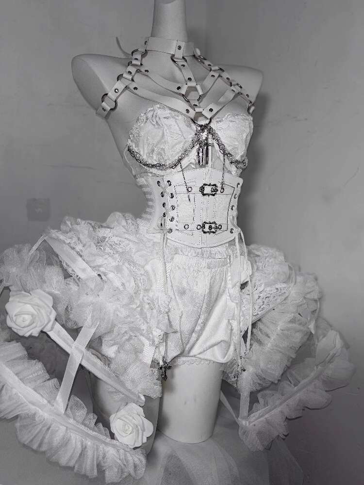 Lolita Kostüm Çiçek Kemik Ağır - Corset Top Boned incelemesi ve fiyatı