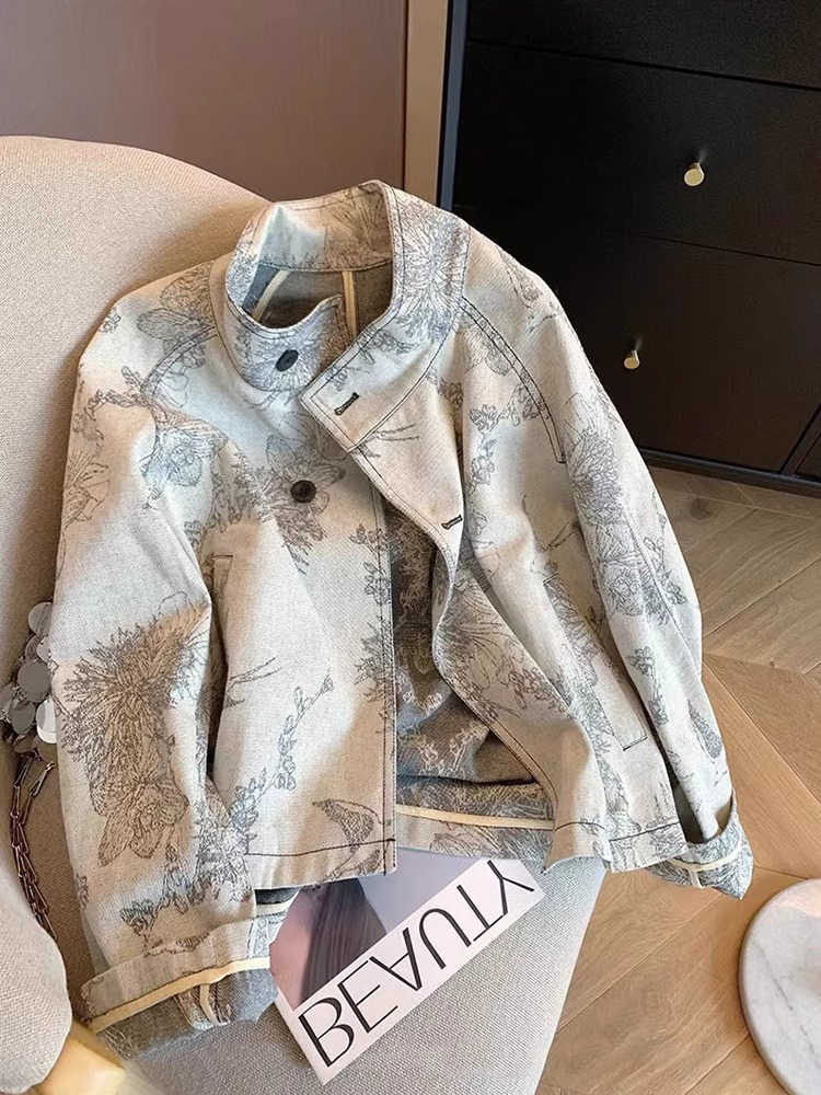 Kadın Açık Gri Baskılı Kot Cek - Women Fashion Jeans Top incelemesi ve fiyatı