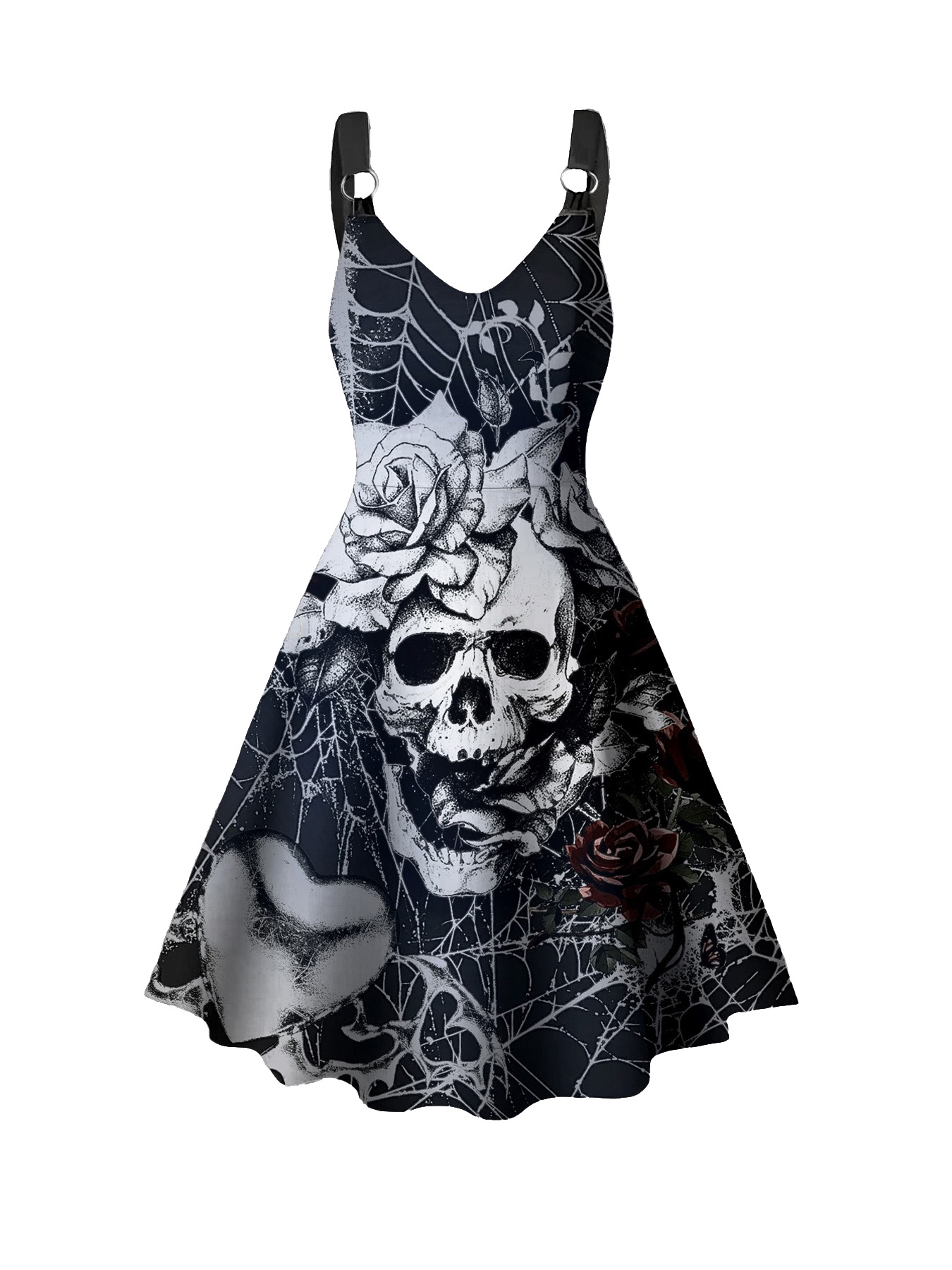 Büyük Beden Gotik Punk Elbise  - Corset Top Boned incelemesi ve fiyatı