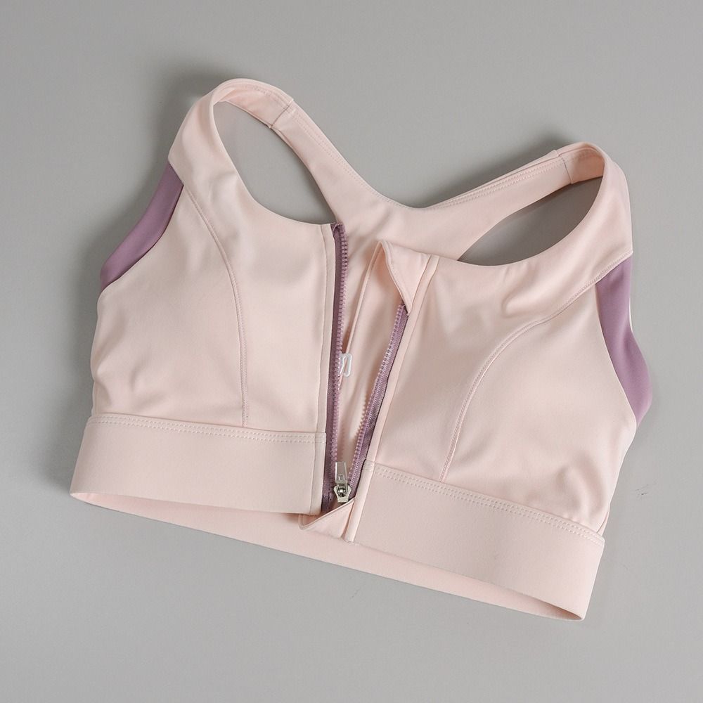 Rahat Patchwork Ön Fermuar Spo - Bra Top Seamless incelemesi ve fiyatı