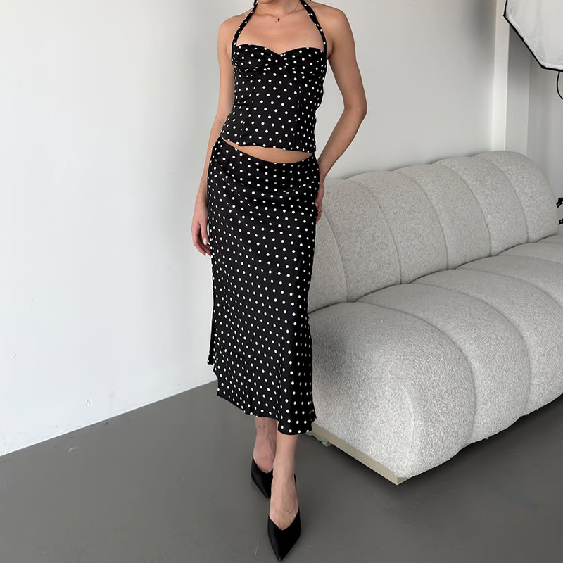 İki Parçalı Set Puantiyeli Ete - Corset Top Boned incelemesi ve fiyatı
