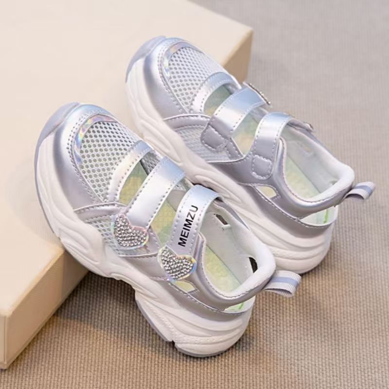 Yaz Yeni Kızlar Örgü Hollow Ou - Women'S Fashion Velcro Sneakers incelemesi ve fiyatı