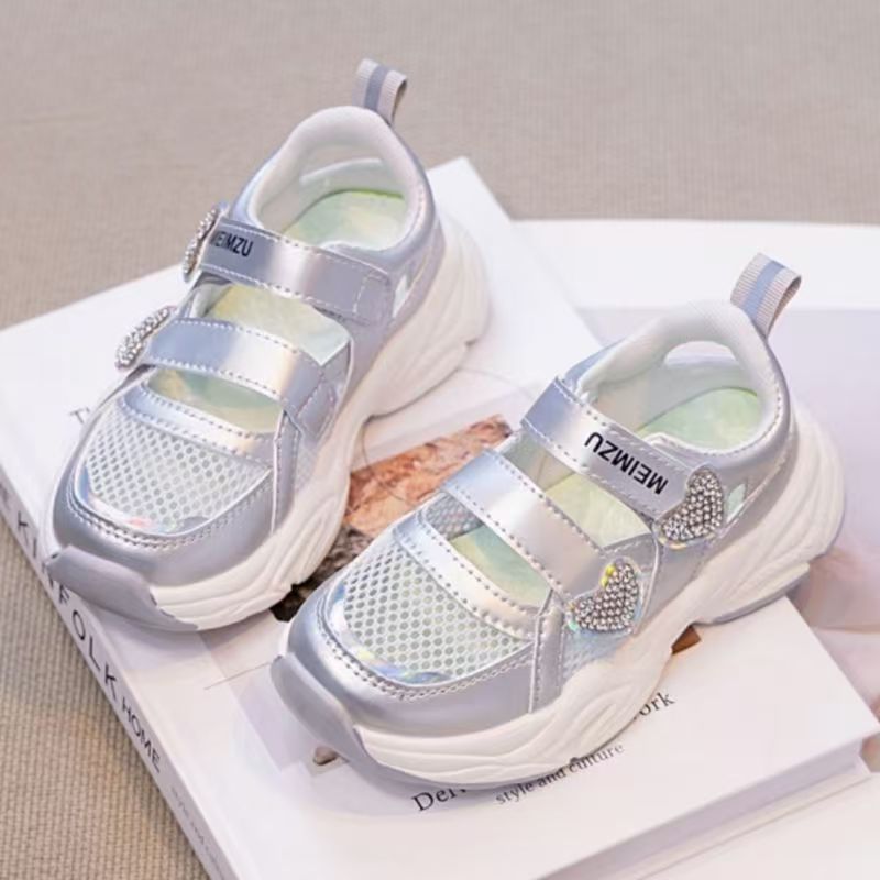 Yaz Yeni Kızlar Örgü Hollow Ou - Women'S Fashion Velcro Sneakers incelemesi ve fiyatı