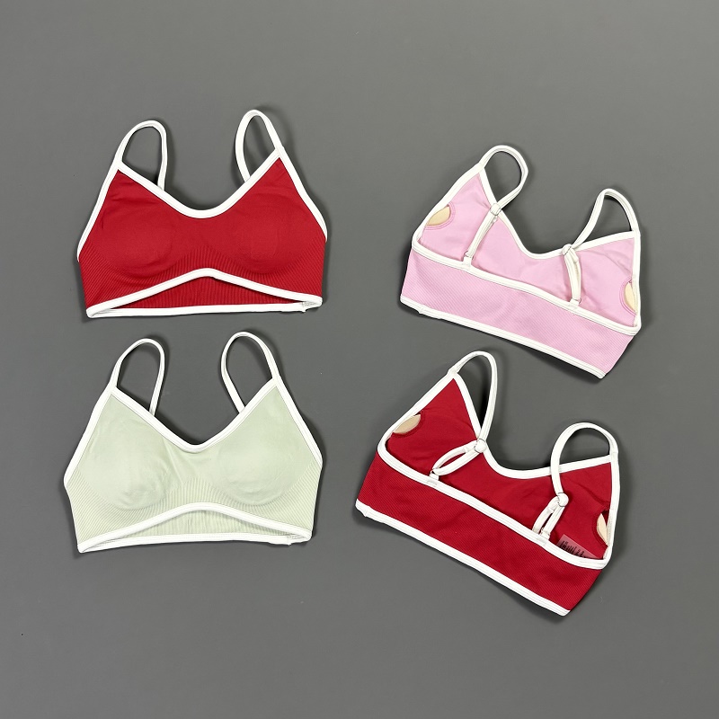 Kadınlar Kontrast Çizgili Yoga - Bra Top Seamless incelemesi ve fiyatı
