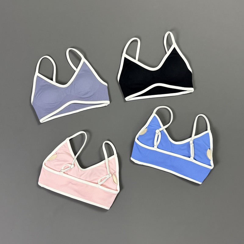 Kadınlar Kontrast Çizgili Yoga - Bra Top Seamless incelemesi ve fiyatı