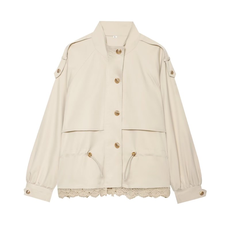 Kadın Dantel Detaylı İşlevsel  - Women'S Fashion Utility Jacket incelemesi ve fiyatı