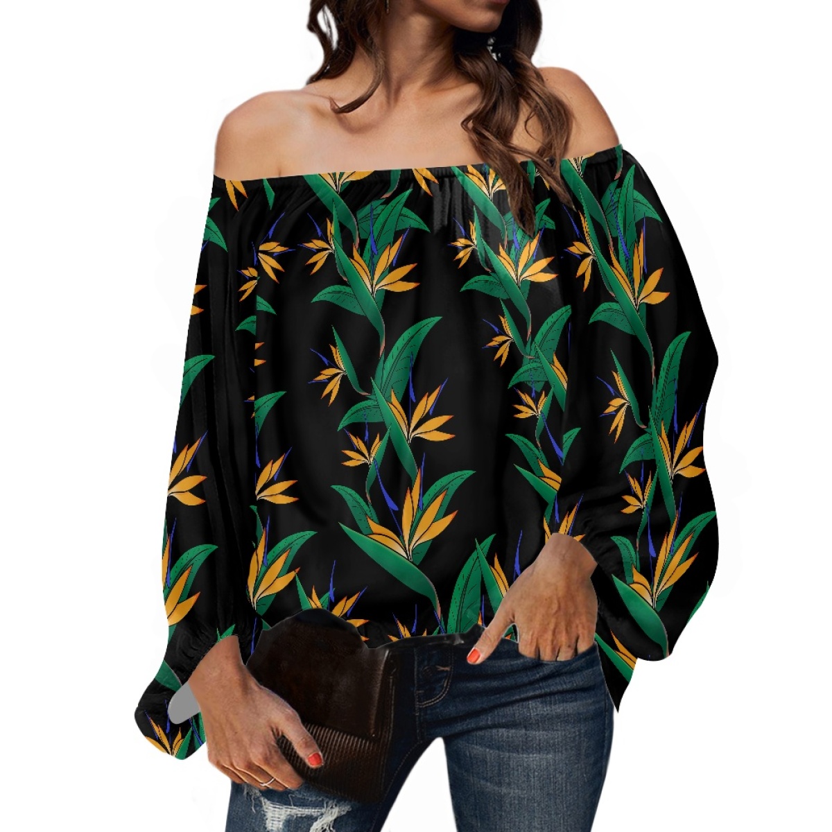 Polinezya Kabile Kıyafetleri S - Puff Sleeve Blouse incelemesi ve fiyatı