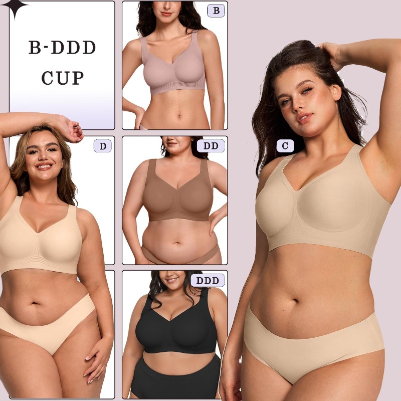 Büyük Beden Kablosuz Jöle Süty - Bra Top Seamless incelemesi ve fiyatı