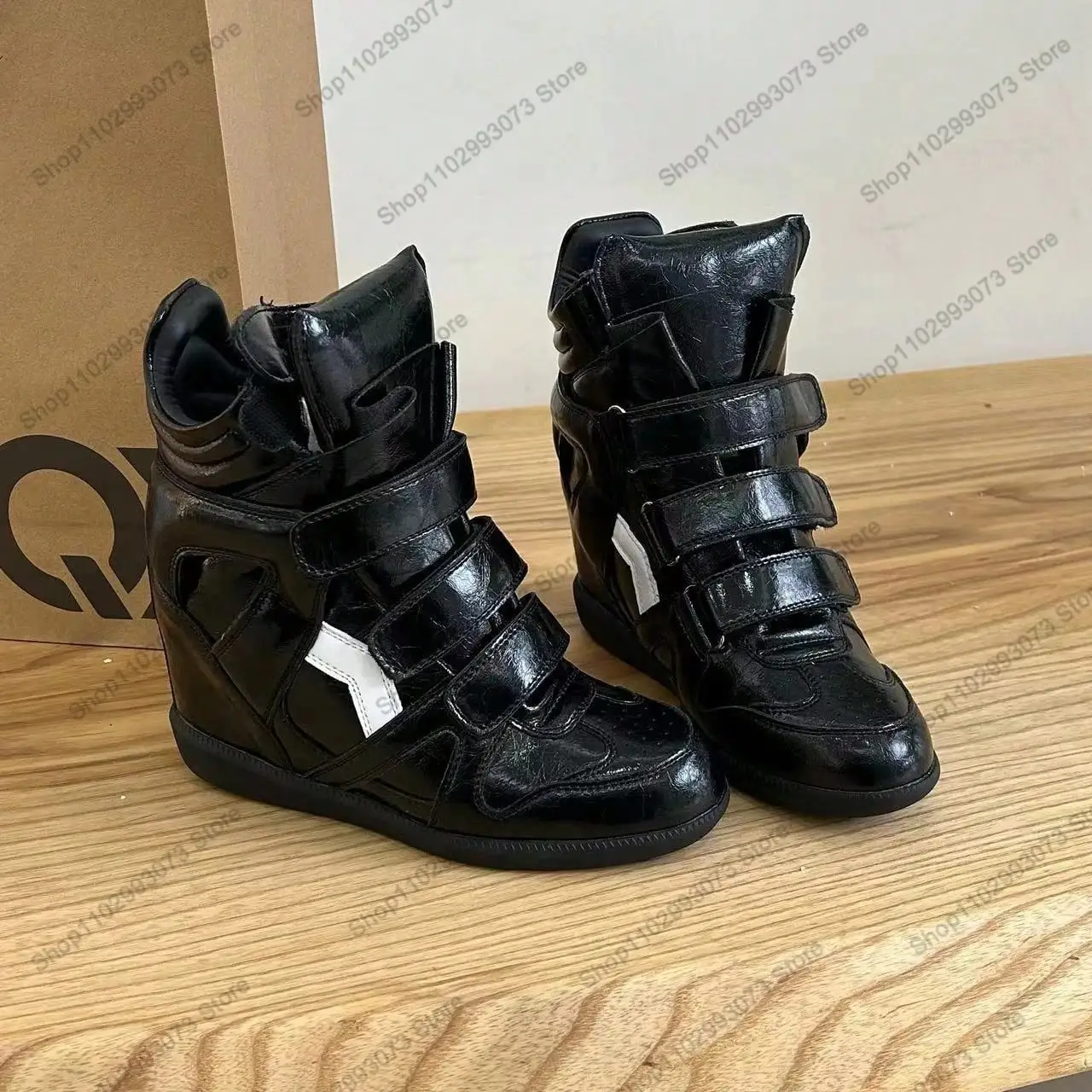 Kadınlar için Yüksek Tabanlı G - Women'S Fashion Velcro Sneakers incelemesi ve fiyatı