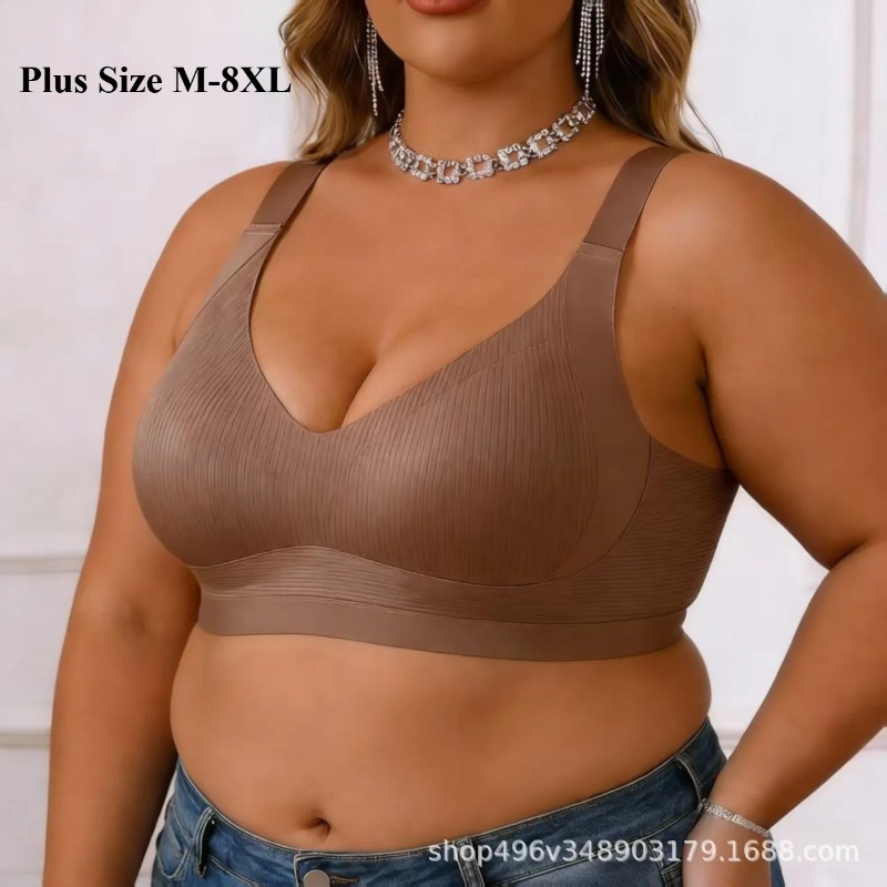 M-8XL PlusSize Kadın Tam Kapsa - Bra Top Seamless incelemesi ve fiyatı
