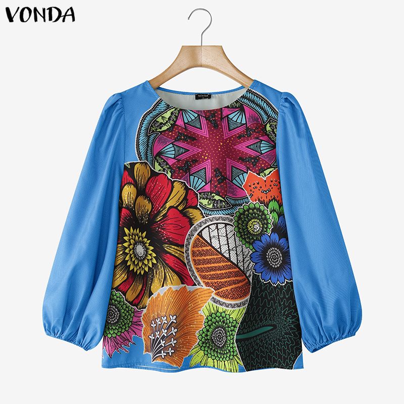Artı Boyutu 5XL VONDA Kadın Mo - Puff Sleeve Blouse incelemesi ve fiyatı