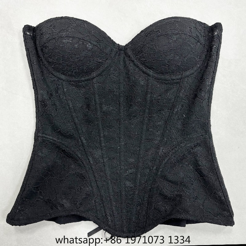Kadınlar İçin Dantel Korse, Üs - Corset Top Boned incelemesi ve fiyatı